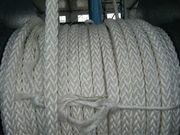 Porcellana Corda d&amp;#39;ormeggio del filo intrecciata del diametro di 128mm / corda di nylon marina fabbrica